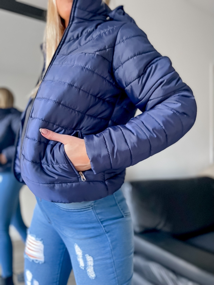 Campera Azul Marino de Dama - Imagen 2