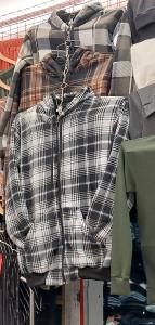 Campera Polar con Piel Cuadrille - Miniatura 2