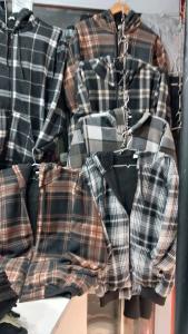 Campera Polar con Piel Cuadrille - Miniatura 3