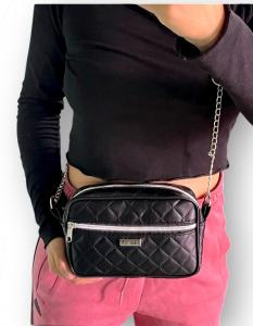Cartera Mini Bandolera con Cadena Mide 21cm ×14cm × 7cm Aprox, Marroquinería - Miniatura 4