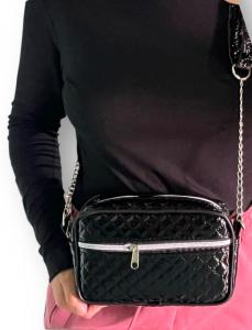 Cartera Mini Bandolera con Cadena Mide 21cm ×14cm × 7cm Aprox, Marroquinería - Miniatura 5