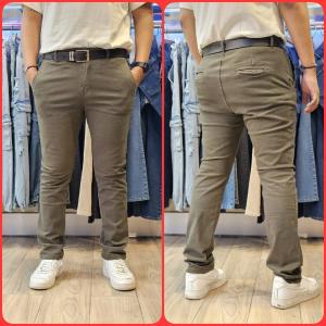 Gabardina Corte Chino Verde Militar