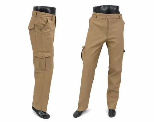 Pantalón Cargo Rigido de Gabardina