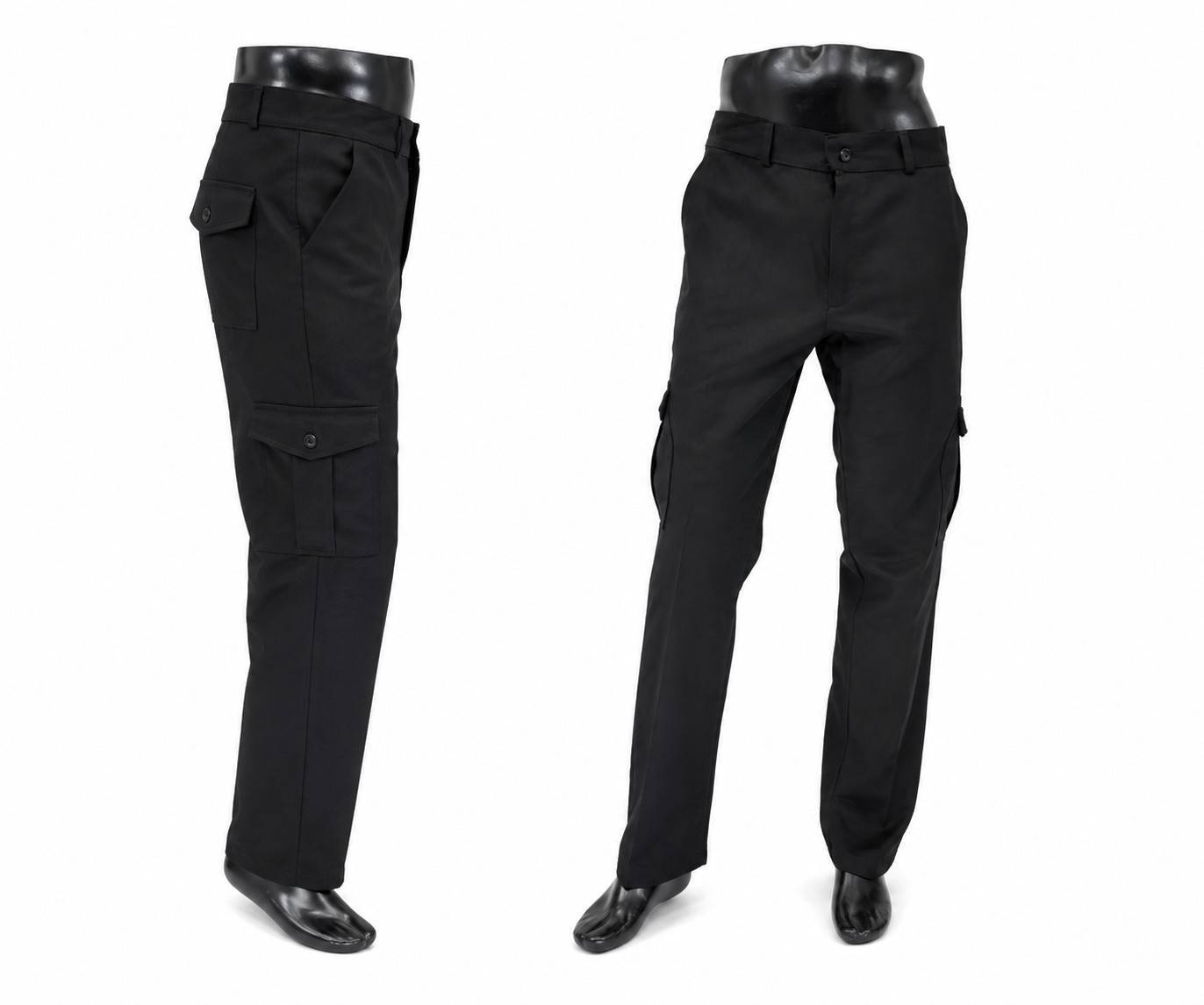 Pantalón Cargo Rigido de Gabardina - Imagen 4