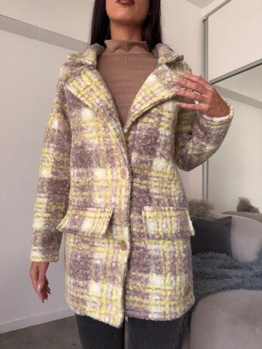 Saco Paño Buclee Largo (lena)