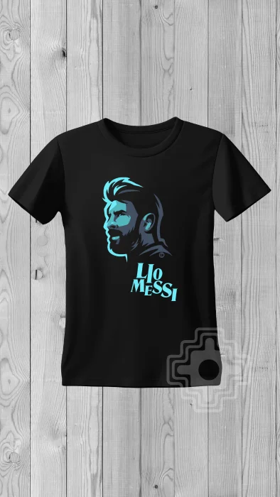 Remera de Algodón Peinado con Dtf - Messi Fachero-andapayá-messiargentina-