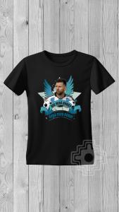 Remera de Algodón Peinado con Dtf - Messi Fachero-andapayá-messiargentina- - Miniatura 2