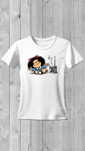 Remera de Algodón Peinado con Estampa en Dtf - Estanciera-malvinas-mafalda - Miniatura 3