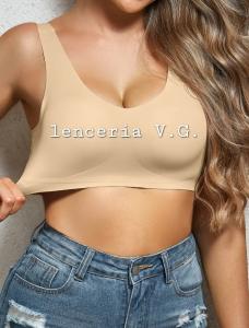 Top S/costura Cruzado ×3