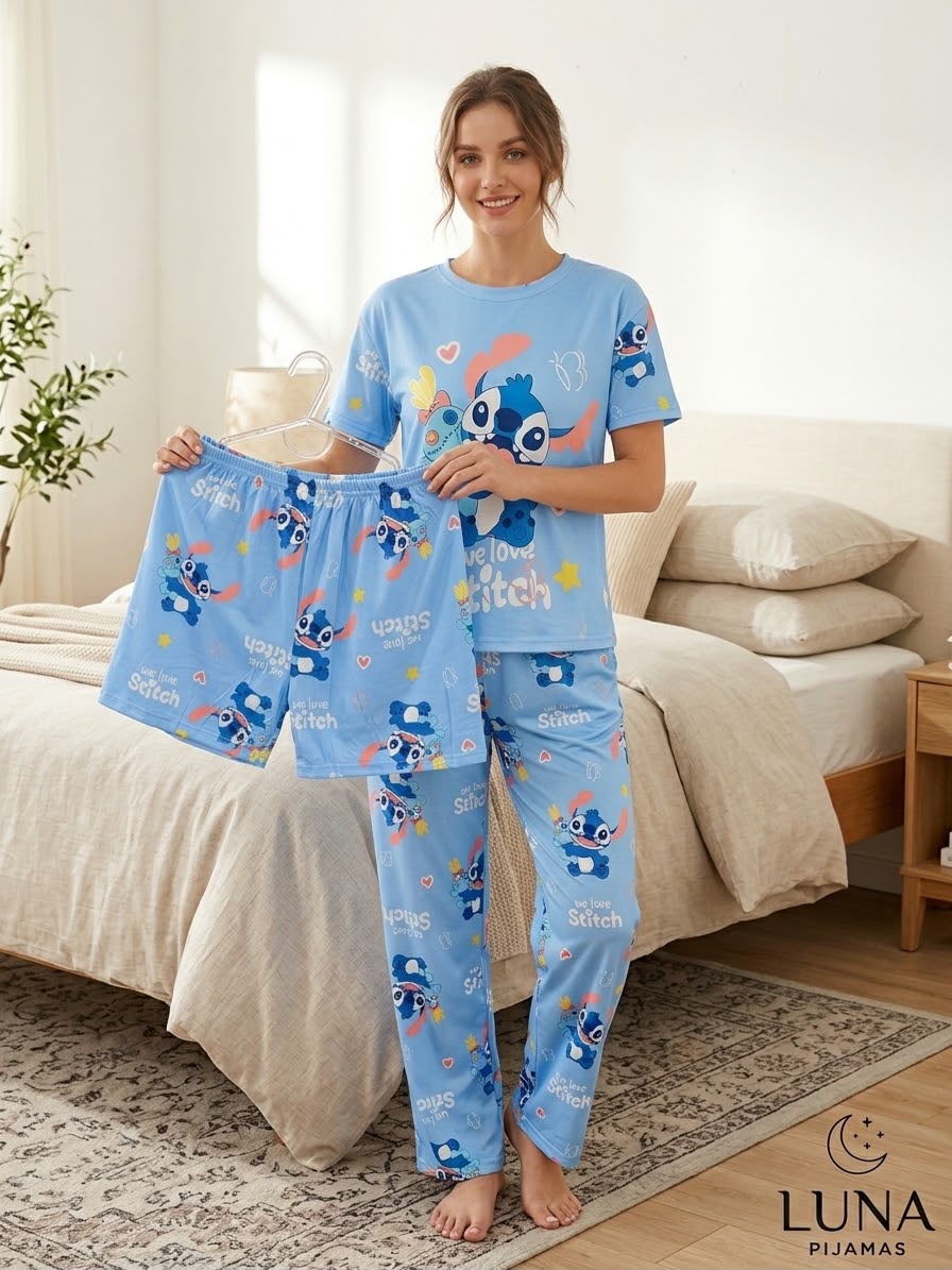 Pijamas 3 Piezas con Varios Estampados - 1000212321.jpg
