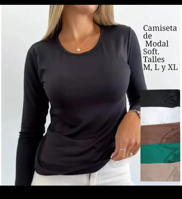 Camisetas de Modal Soft