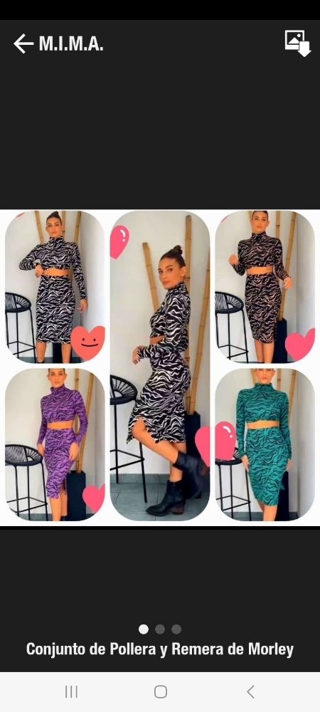 Conjunto Pollera Morley - Imagen 2