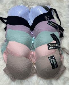 Corpiño Copa D 105125 Condeza| Apanalado, Encaje y Microfibra Liso| Clásicos +pastel