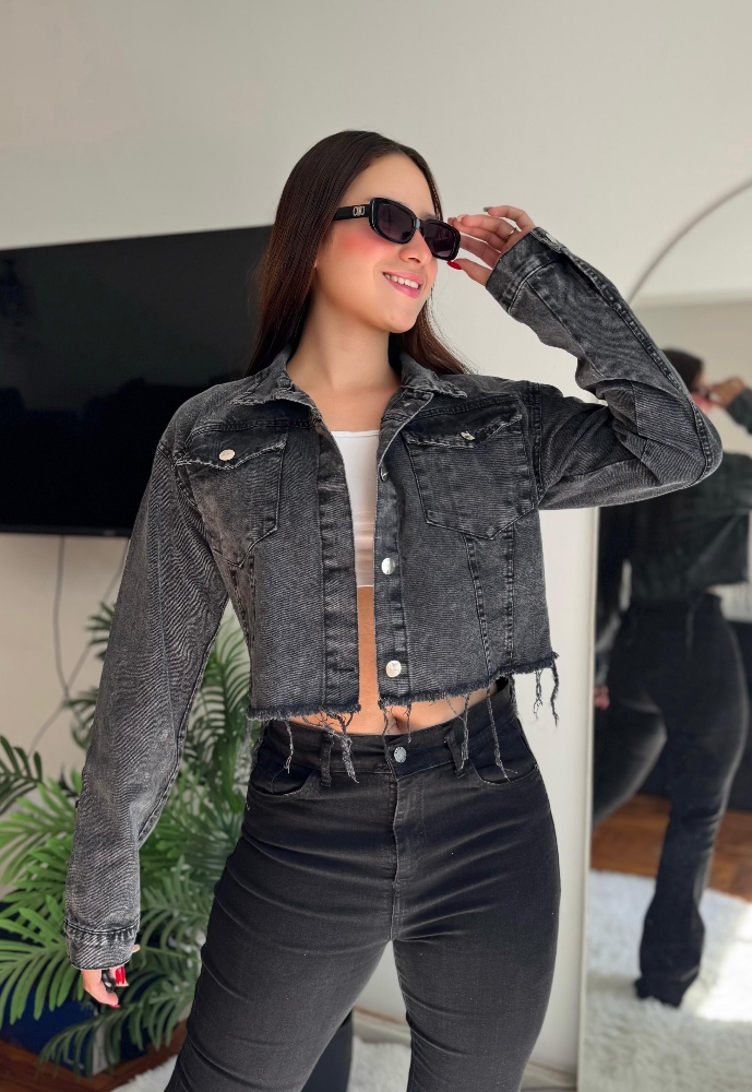 Campera Jeans Deflecado - Imagen 3