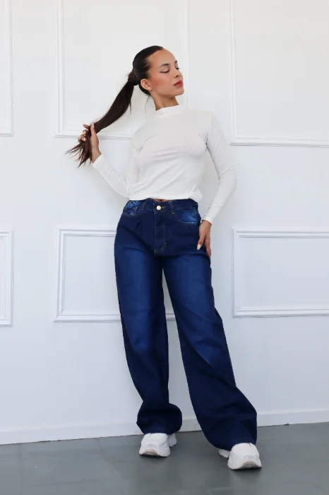 Wide Leg Azul