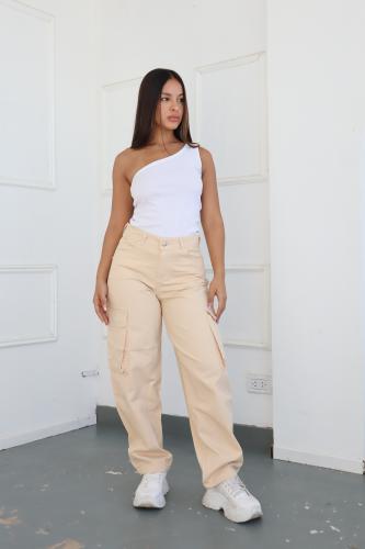 Baggy Cargo Beige