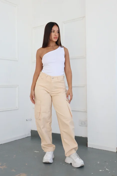 Baggy Cargo Beige