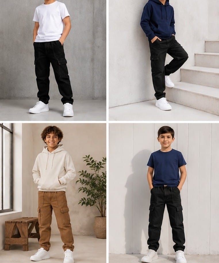 Jogging con Cargo Jeans - Imagen 3