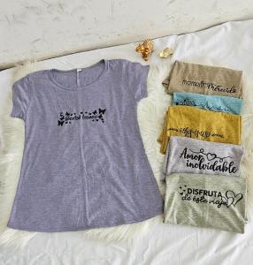 Remera Talle Especial Dama - Miniatura 1