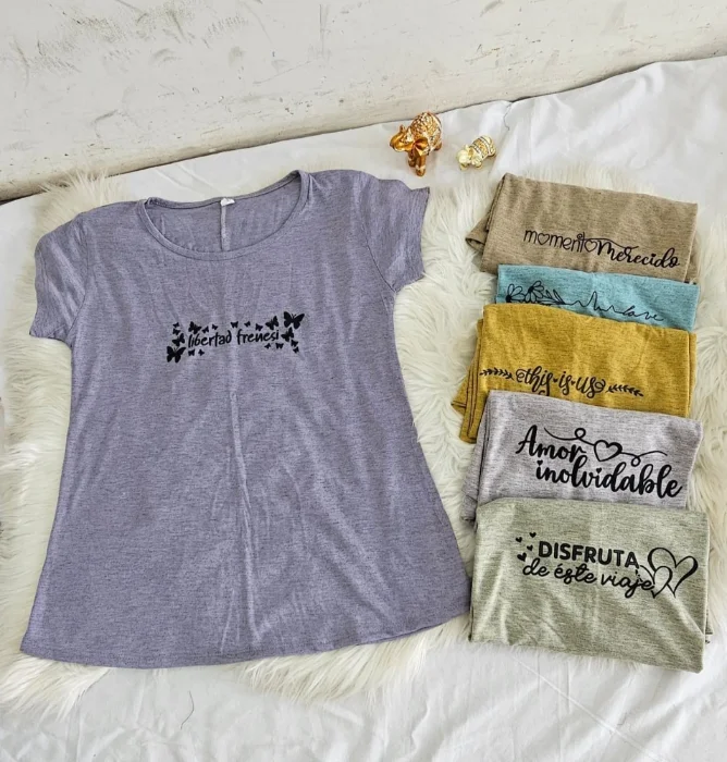 Remera Talle Especial Dama