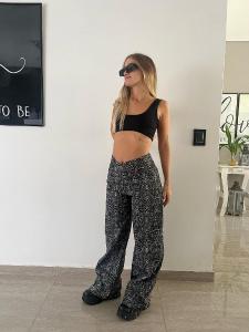Wide Leg  Reptil Black - Miniatura 3
