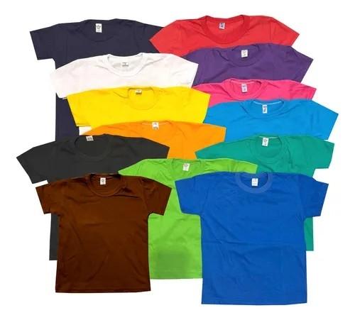 Remeras Lisas Escolares