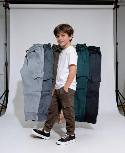 Babuchas Cargo de Friza Invisible Linea Niño - Miniatura 2