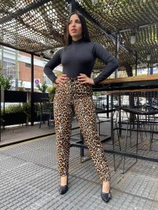 Pantalón Sastrero Animal Print
