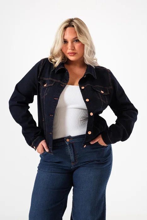 9501 Campera Azul Dark Curvy