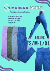 Calzas Pushup Levanta Cola Premium