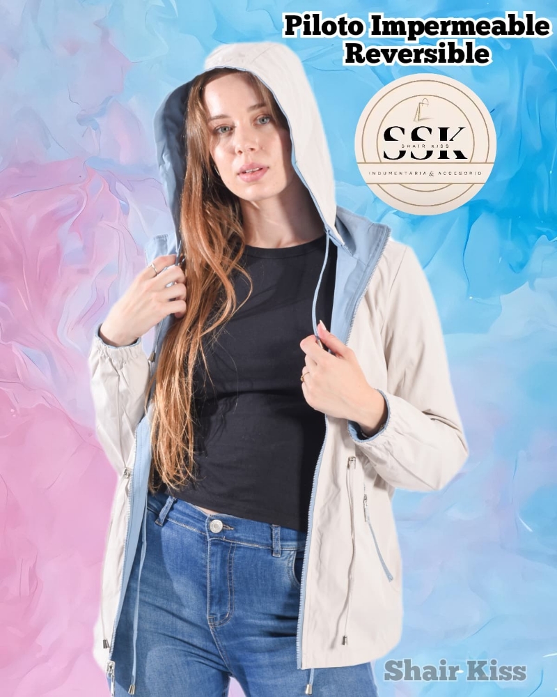 Parka-piloto Reversible Impermeable. T Especiales - Imagen 2