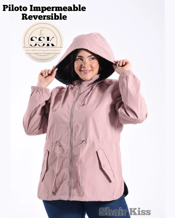 Campera Impermeable Reversible Y.d. T Especiales
