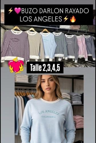 Buzo los Angeles Rayada Darlo