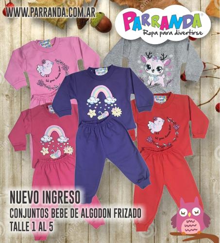 Conjuntos Bebé de Algodón con Friza - Miniatura 3