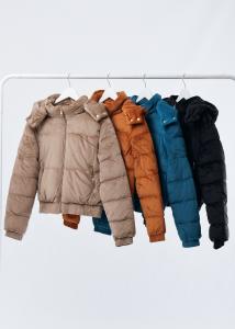Gd520 Campera Puffer Gamuzada Imp - Miniatura 3