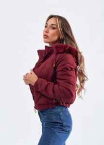 2358 Campera Puffer Cuadrille Opaca Imp - Miniatura 2