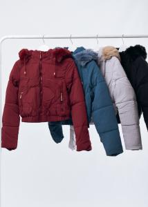 2358 Campera Puffer Cuadrille Opaca Imp - Miniatura 3