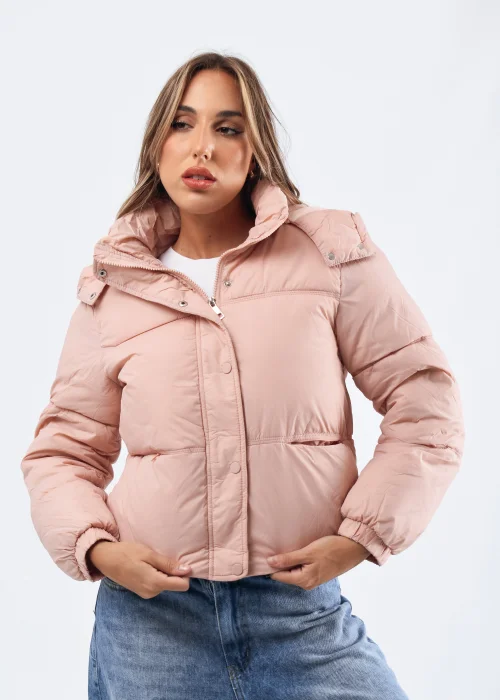 Cp169 Campera Puffer Opaca Imp