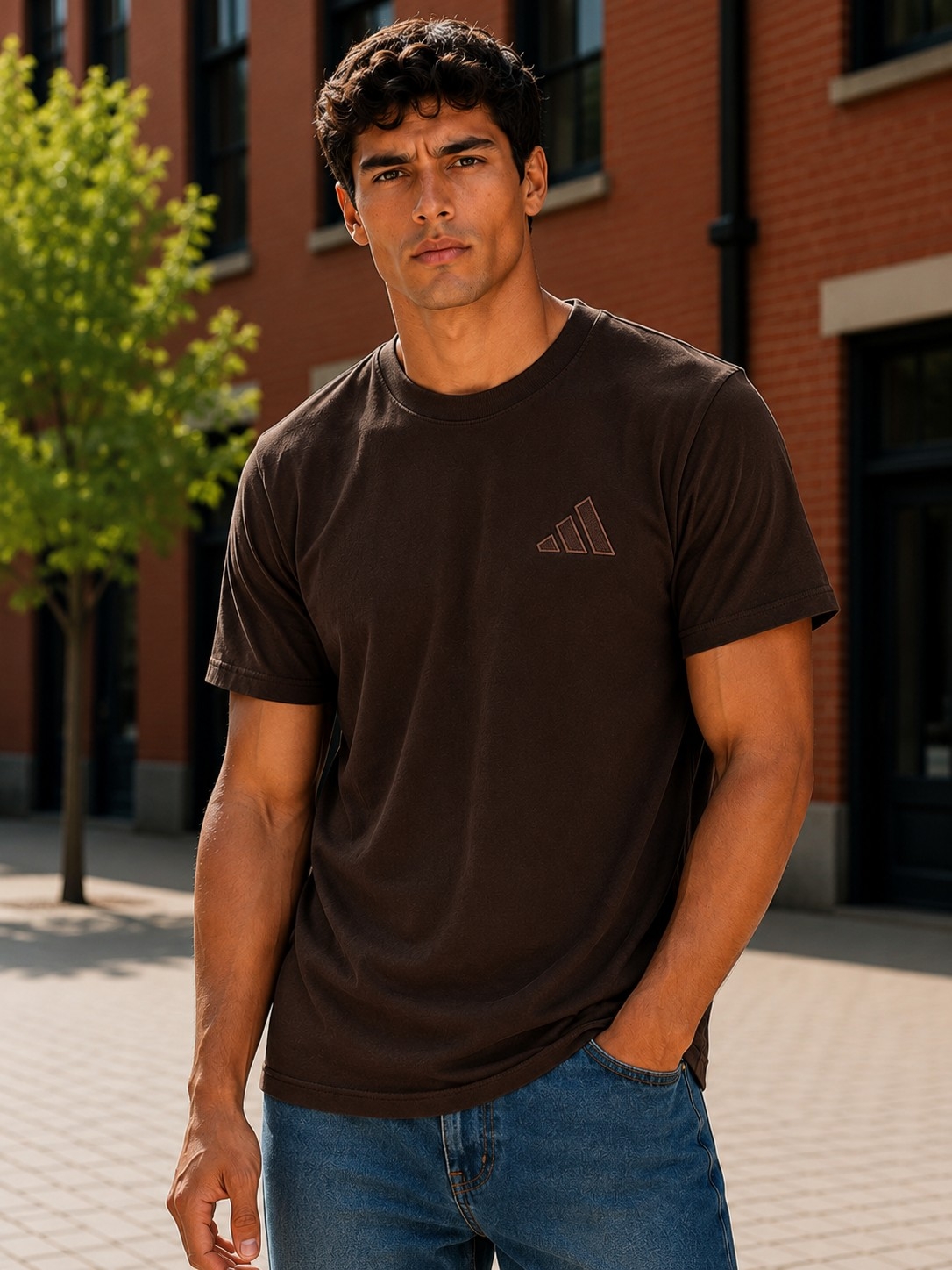 Remeras Bordadas Algodón Peinado - Imagen 1