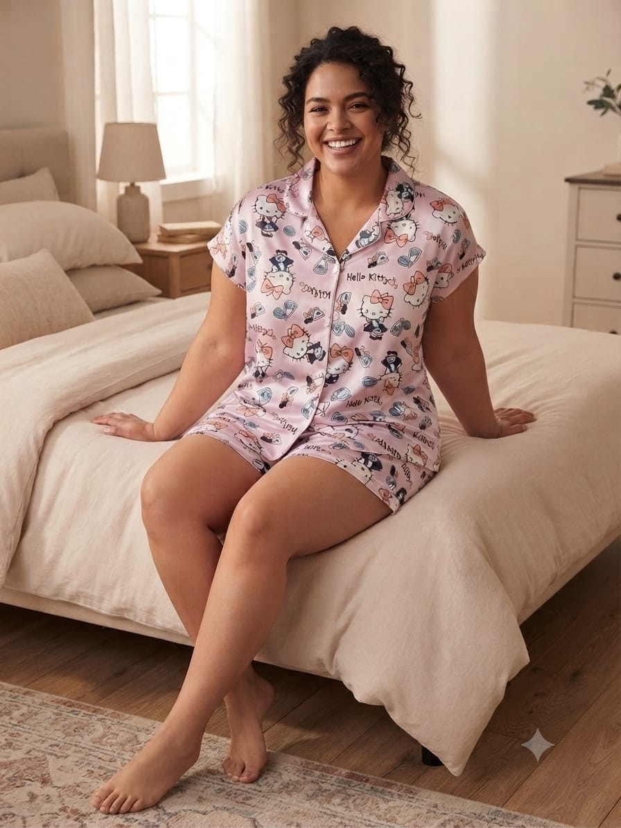 Pijamas Camiseros Talles Especiales ( D) - Imagen 3