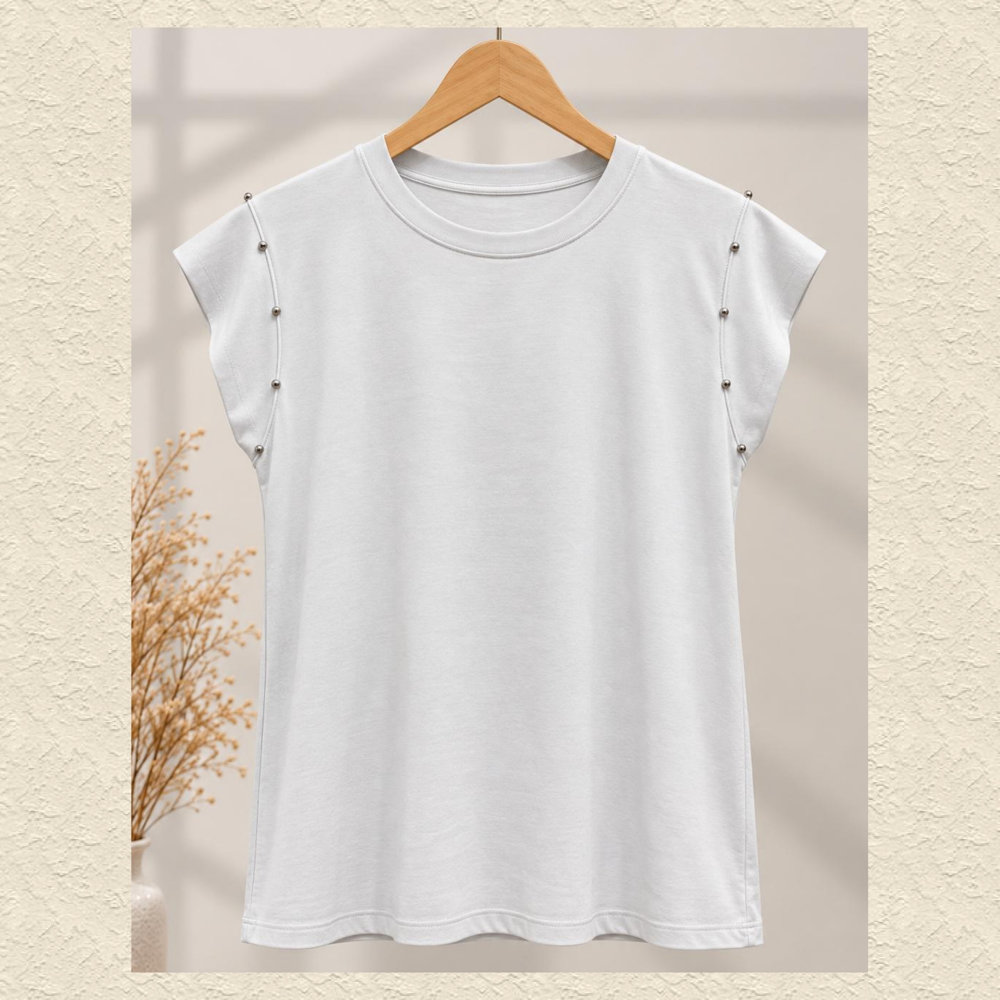 Remera de Dama con Tachas - Imagen 5
