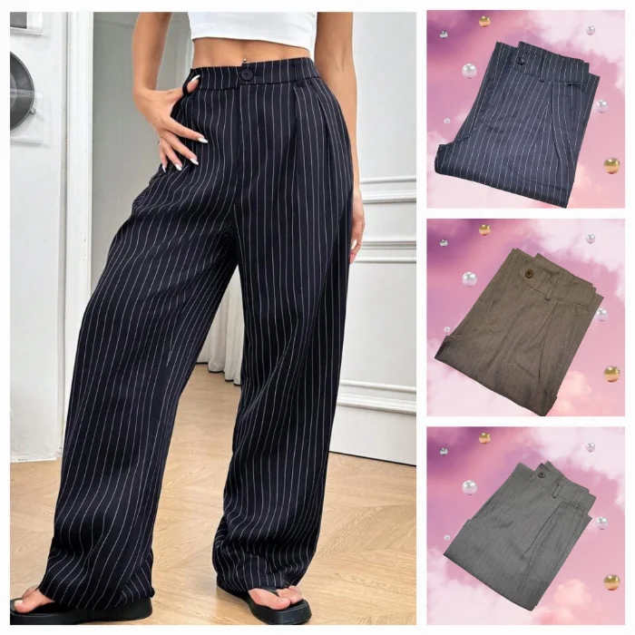 Pantalon  Rayado Sastrero