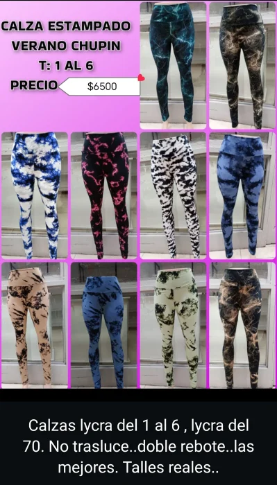 Calza Retro Estampadas