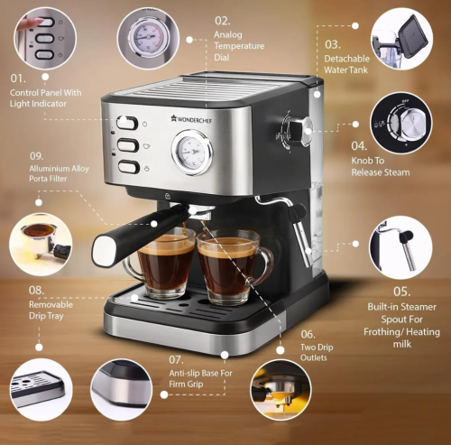 Cafetera Expresso Semiautomática - Miniatura 2
