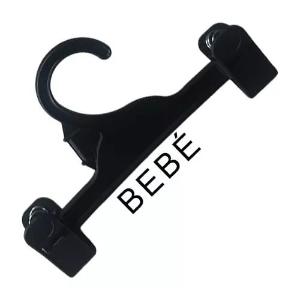 Perchas con Broche Negro - Miniatura 2