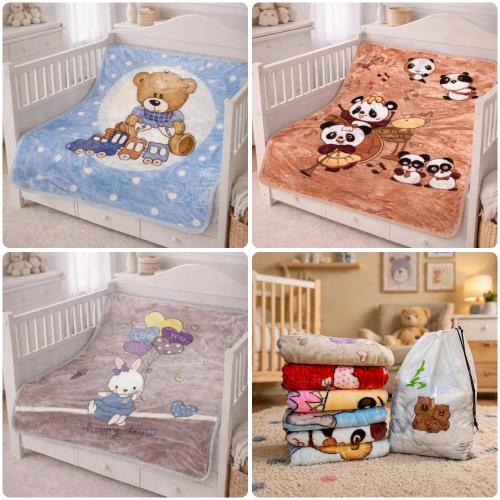 Colcha Bebé Plush Reversible