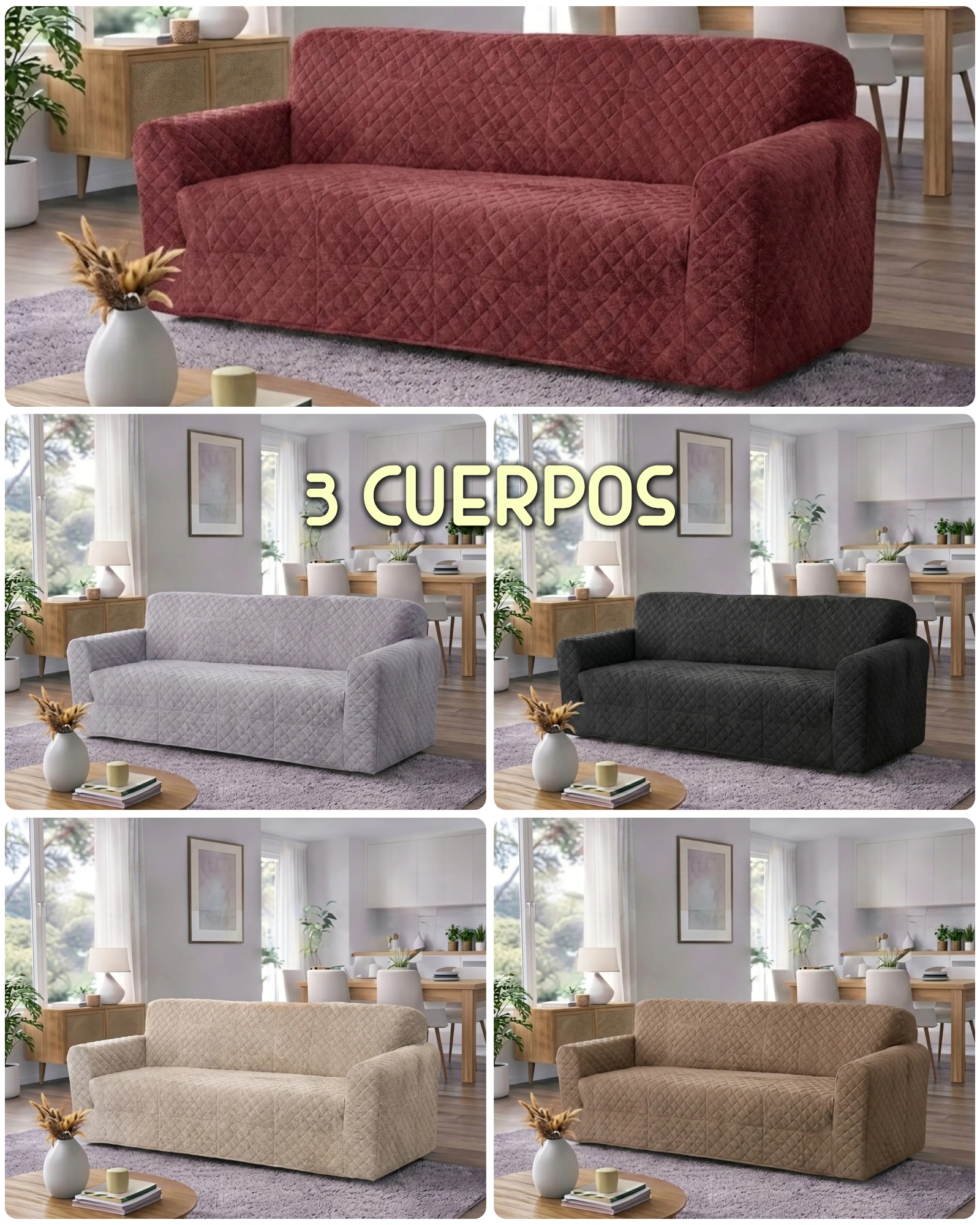 Fundas para Sillones (3, 2 y 1 Cuerpo) - Imagen 2