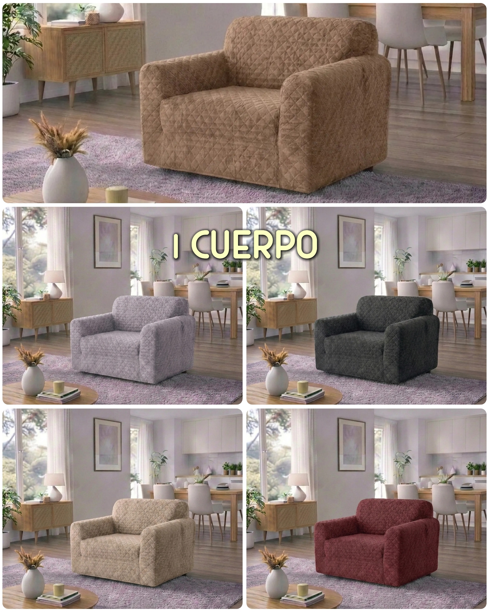 Fundas para Sillones (3, 2 y 1 Cuerpo) - Imagen 4