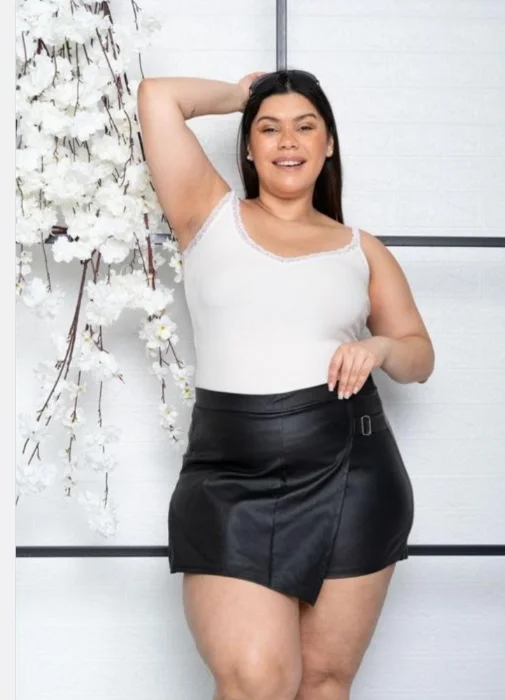Short Pollera Engomada Talles 2 al 8