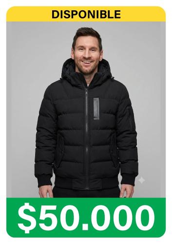Campera Importada con Piel Interno para Hombre